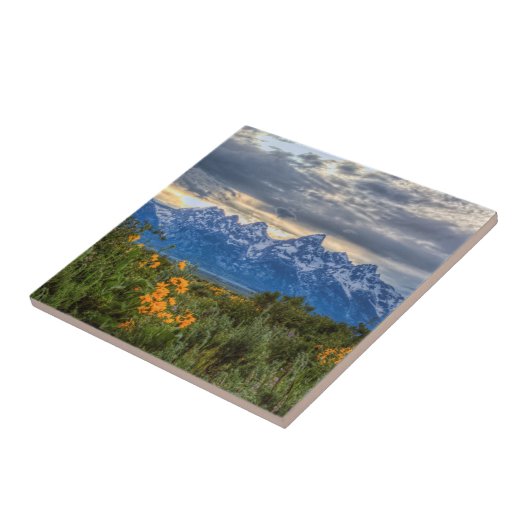 壮大なTetons タイル (側面)