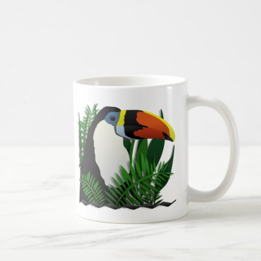 壮大なToucan コーヒーマグカップ (右)