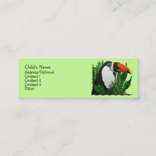 壮大なToucan コーリングカード