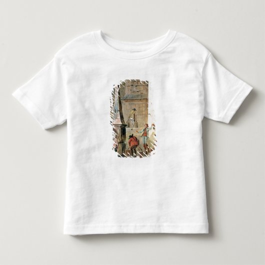 壮大の前のde l'Apportパリを置いて下さい トドラーTシャツ (正面)