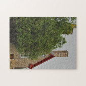 壮大の教会の後ろ前に ジグソーパズル (横)