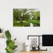 壮大の緑前に ポスター (ホームオフィス)