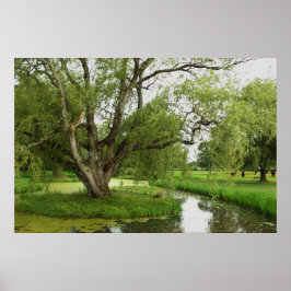 壮大の緑前に ポスター