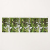 壮大の緑前に ヨガマット (正面(横))