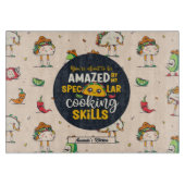 壮観おもしろいなタコプンチンコデマヨパターン カッティングボード (正面)