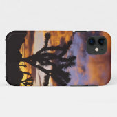 壮観なサンライズアットジョシュアツリー国立公園 Case-Mate iPhoneケース (裏面(横))