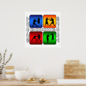 壮観なボクシング ポスター (キッチン)