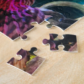 壮観なライオンフィッシュ ジグソーパズル (側面)