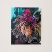 壮観なライオンフィッシュ ジグソーパズル (縦)