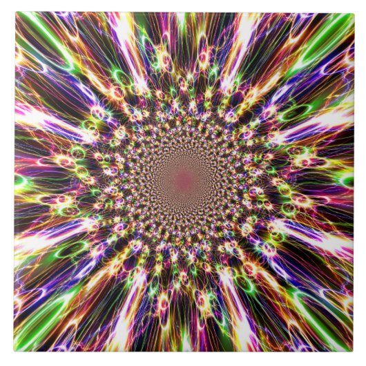 壮観なレインボータイル タイル (正面)