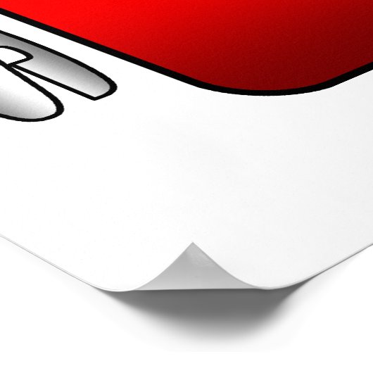 壮観な空手 ポスター (角)