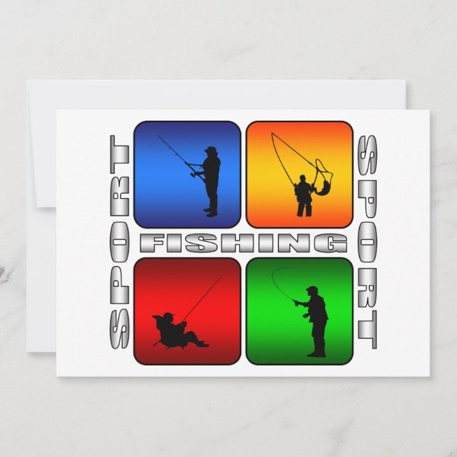 壮観な魚釣り (正面)