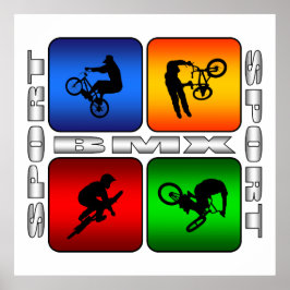 壮観なBMX ポスター