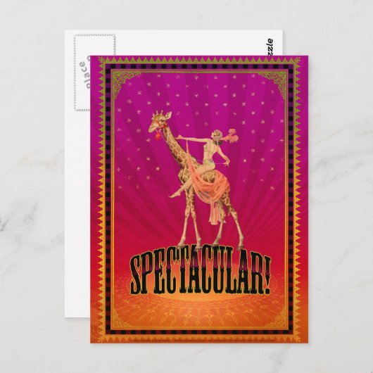 壮観！ ポストカード (正面/裏面)