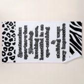 壮観：定義仕様・tac・u・lar ビーチタオル (正面)