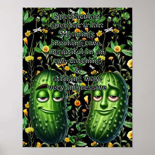 壮観：定義仕様・tac・u・lar ポスター (正面)