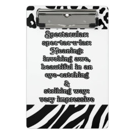 壮観:定義仕様・tac・u・lar ミニクリップボード