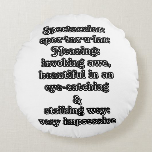 壮観:定義仕様・tac・u・lar ラウンドクッション (正面)