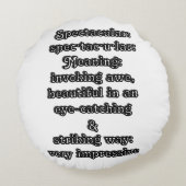 壮観:定義仕様・tac・u・lar ラウンドクッション (裏面)