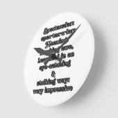 壮観:定義仕様・tac・u・lar ラウンド壁時計 (傾斜)