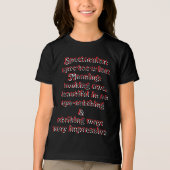 壮観: 定義 スペクタキュラー トライブレンドTシャツ (正面)