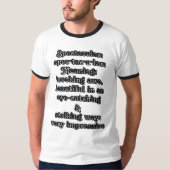 壮観: 定義 スペクタキュラー Tシャツ (正面)