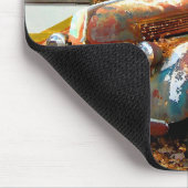 壮麗でクラシックな錆つくトラック マウスパッド (コーナー)