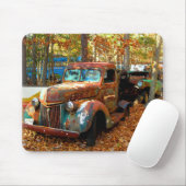 壮麗でクラシックな錆つくトラック マウスパッド (マウス)
