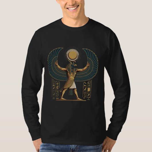 壮麗なる太陽円盤のホルス Tシャツ (正面)