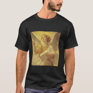 壮麗なる聖ガブリエル大天使 ビンテージ カトリックの聖人 Tシャツ