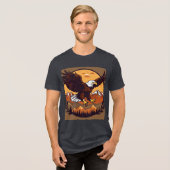 壮麗なる自由Tシャツ トライブレンドTシャツ (正面全面)