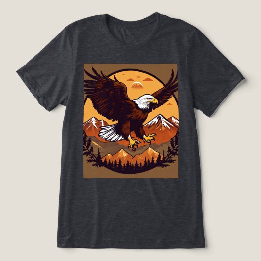 壮麗なる自由Tシャツ トライブレンドTシャツ (デザイン正面)