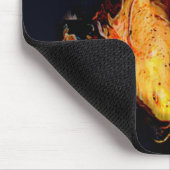 壮麗なオレンジコイ マウスパッド (コーナー)