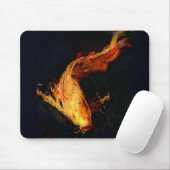 壮麗なオレンジコイ マウスパッド (マウス)