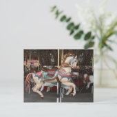 壮麗なカルーセルの馬 ポストカード (スタンド正面)