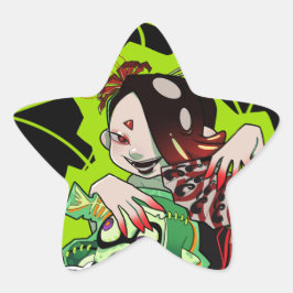 壮麗なシーバースターシールパック 星シール