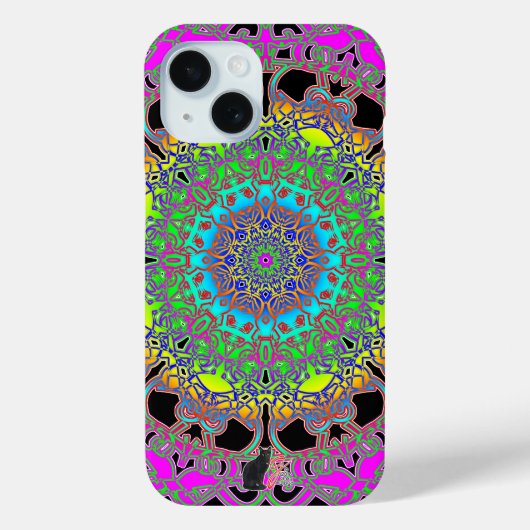 壮麗なスペクトルグリフ Case-Mate iPhoneケース (裏面)