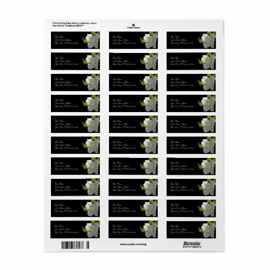 壮麗なマグノリア ラベル (フルシート)