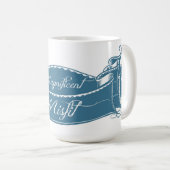 壮麗な不適当な物のマグ コーヒーマグカップ (正面右)