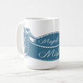 壮麗な不適当な物のマグ コーヒーマグカップ (正面左)