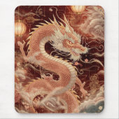 壮麗な中国の龍 マウスパッド (正面)