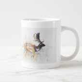 壮麗な休閑中の木びき台2006年 ジャンボコーヒーマグカップ (右)