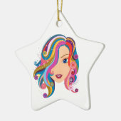 壮麗な希望の星 セラミックオーナメント (左)