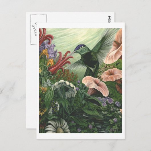 壮麗な庭 ポストカード (正面/裏面)