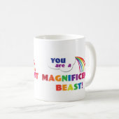 壮麗な獣のマグです コーヒーマグカップ (正面右)