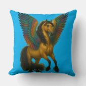 壮麗な翼を持つ馬 クッション (正面)