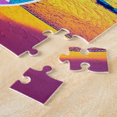 壮麗はおもしろい回復スローガン日の出 ジグソーパズル (側面)