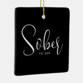 壮麗エレガントな節目のミニマル主義者 セラミックオーナメント (右)