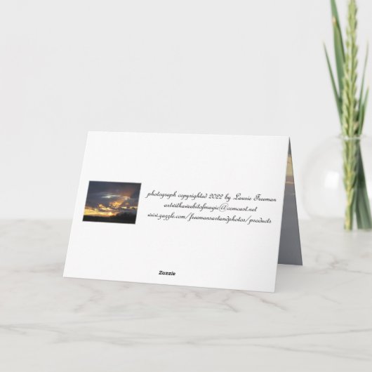 「壮麗！」 カード (裏面)