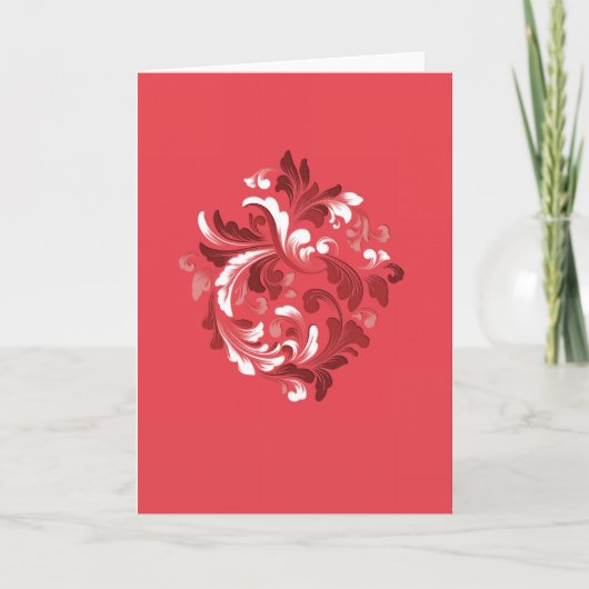 [壮麗] （赤） カード (正面)